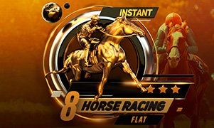 8 horse racing flat instant